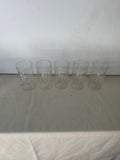 B Monogrammed Collection of Glasses- Set of 5