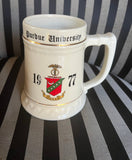 Vintage 1977 Purdue University Mug