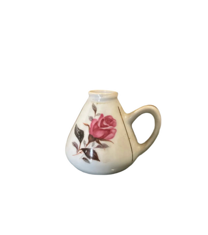 Small Asian Floral Creamer Cup