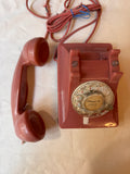 Salmon Colored Rotary Phone