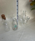 Instant Collection of Mini Glass Bottles