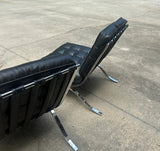 Mid-Century Modern Chrome Italian Chairs