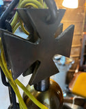 Griffin Brass Gothic Pendant Chandelier