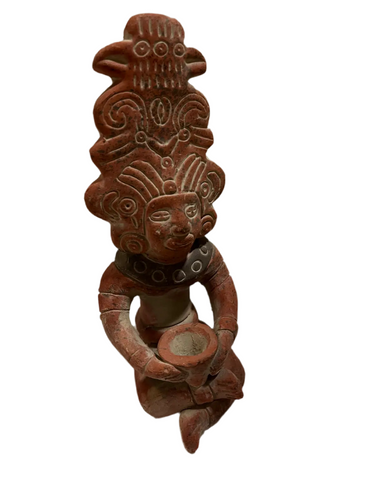 Vintage Mayan Stone Sculpture