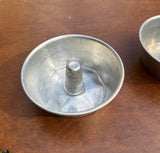 Pair of Miniature Silver Bundt Pans