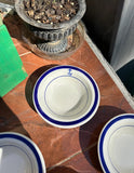1970s Homer Laughlin China Nautical Collection of Ceramic Petite Dishes- Set of 4