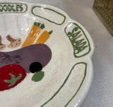 Large Ceramic Italian Style Pasta Serving Bowl