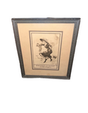 Print From Political Cartoonist of Early 20th Century ew Gustin