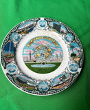 New York Worlds Fair 1964 Vintage Plate