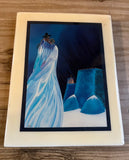 Bill Rabbit Blue Ceramic Trivet