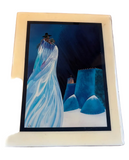 Bill Rabbit Blue Ceramic Trivet