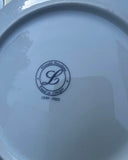 Limoges Hot Air Balloon Plates Set of 4