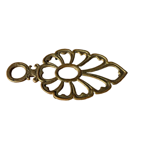 Small Brass Detailed Decorative Trivet