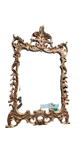 Gold Wooden Hand Carved Large Mirror