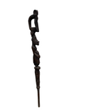 Vintage Hand Carved Figurative African Sculptural Walking Stick