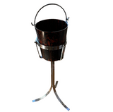 Tortoiseshell and Chrome Champagne Bucket
