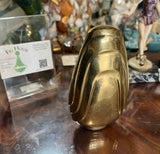 Small Brass Abstract Style Vase