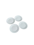 Set of Gourmet Classic White Plates