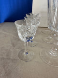 Collection of Elegant Crystal Glasses- Set of 27