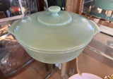 Sage Green Serving Dish With Matching Lid
