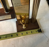 1970s Bass Trophy Pair