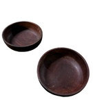 Pair of Wooden Hand Turned Bowls