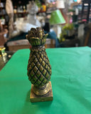 Small Light Weight Gilded Pineapple
