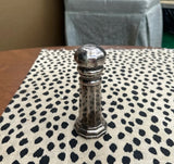 Large Silver Pepper Grinder Decoration