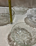 Collection of Small Glass Bowls- Set of 8