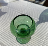 Viking Princess Flowerlite Emerald Glass Cup