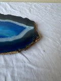 Large Blue Stone Coaster