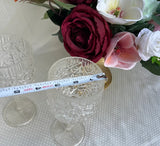 Collection of Plastic Etched Wine Glasses- Set of 4