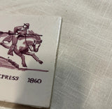 Carter Tile Products the Pony Express 1860