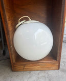 Vintage Eames Pendant Globe Light