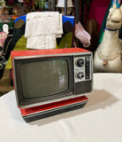 Mid Century Modern Orange Zenith Television