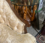 Vintage Extra Long Sofa, Amazing Bones/Needs Upholstery