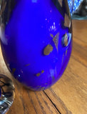 Pair of Blue Glass Paperweights