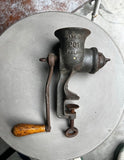 Vintage Metal Industrial Grinding Mill, Made in England