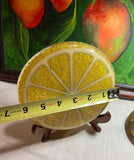 Vintage Lucite Lemon Trivet