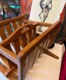 1970s Scandinavian Style Magazine Holder Bentwood
