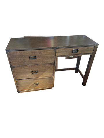 Vintage Mid-Century Modern Wooden Desk
