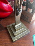 Large Heavy Brass Crucifix
