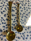Solid Brass, Antique Hanging Decorative Spoons