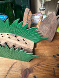 Wooden Greenery Pen Holder