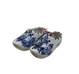 Pair of Blue and White Ceramic Delft Holland Clogs