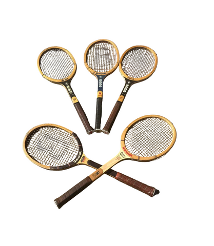 Vintage Collection of Bancroft Tennis Rackets