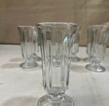 Collection of Glass Ice Cream Sundae Style Glasses- Set of 8