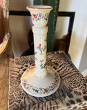 Ceramic Lenox Sabbath Candlestick Holder With Floral Accents