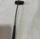Small Silver and Wooden Doctors Claw Hammer Tool