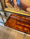 Flat Tortoiseshell Desk Organizer